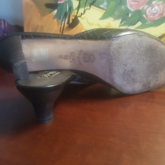 Brighton black and pewter sandals - Picture 6 of 7